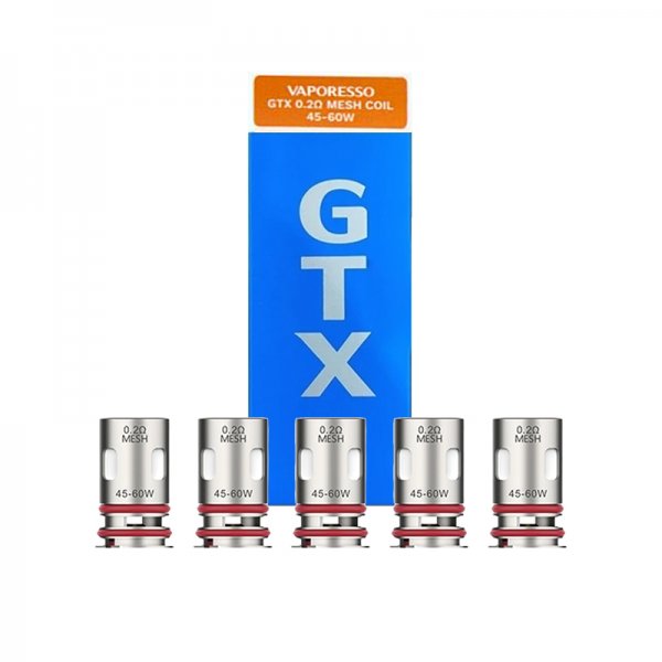 Résistances GTX V2 03/0.2/0.8/0.6/1.2 (5pcs) - Vaporesso