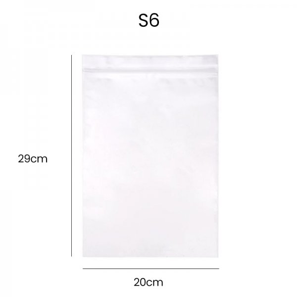 S6 - Sachet à Fermeture Pression Renforcée 29*20cm (100pcs)