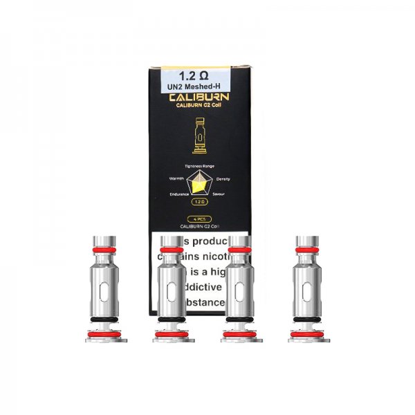 Résistances Caliburn G2 1.2Ω (4pcs) - Uwell