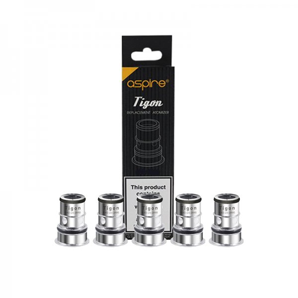 Résistances Tigon 0.4Ω/0.7Ω Mesh/1.2Ω (5pcs) - Aspire