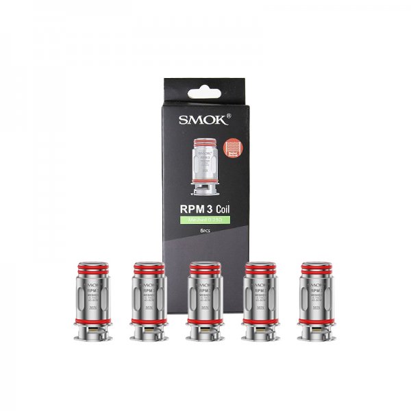 Résistances RPM3 Meshed 0.15Ω/0.23 Ω (5pcs) - Smoktech