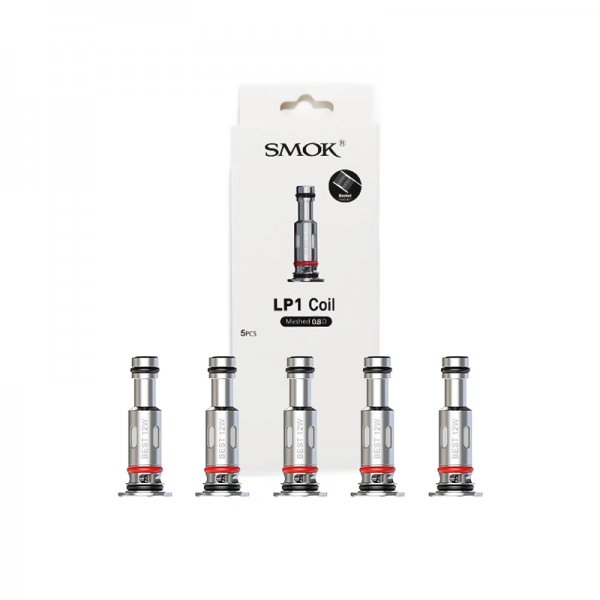 Résistances LP1 Meshed 0.8 Ω (5pcs) - Smoktech