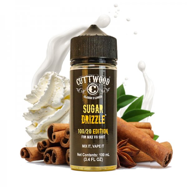 Sugar Drizzle 0mg 100ml - Cuttwood Classic