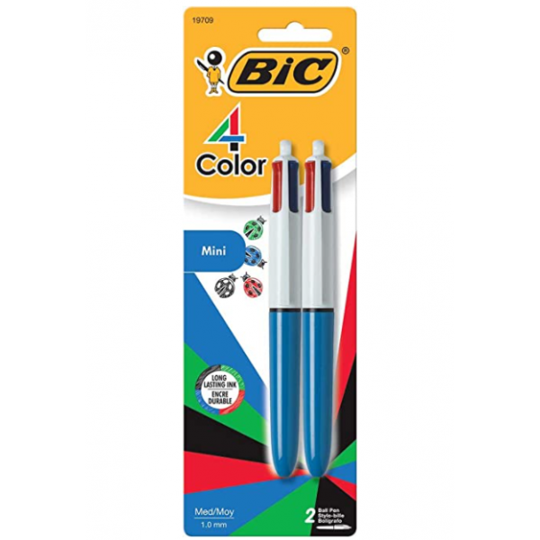 Bic 4 Couleurs Mini Original (2pcs) - Bic