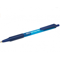 Bic Softfeel Bleu Rétractable (3pcs) - Bic