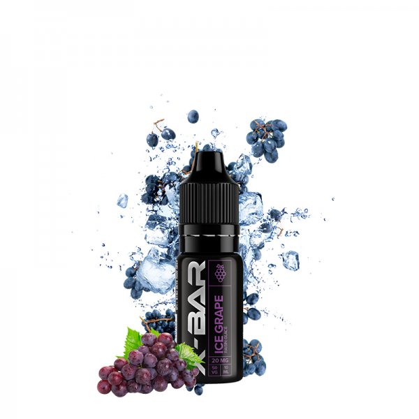 Ice Grape Nic Salt 10ml - X-Bar