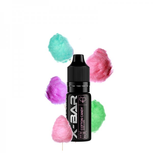 Cotton Candy Nic Salt 10ml - X-Bar