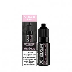 Cotton Candy Nic Salt 10ml - X-Bar