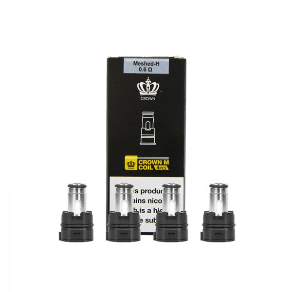 Coils Crown M 0.4/0.8Ω Twin & 0.6Ω Mesh (4pcs) - Uwell