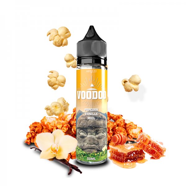 Popcorn Vanille Miel 0mg 60ml - Voodoo by Airmust