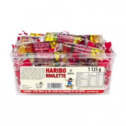 Haribo Roulettes Fruits (45pcs) - Haribo