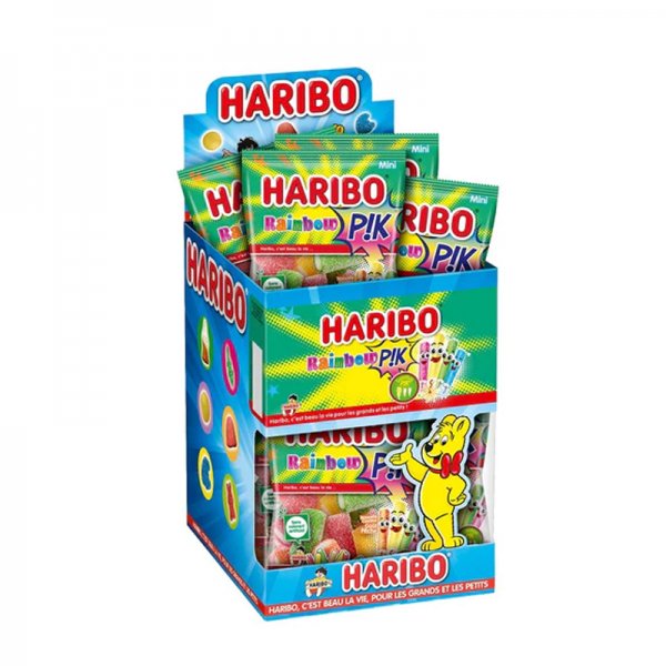 Rainbow Pik Individual Sachets Pack (30pcs) - Haribo