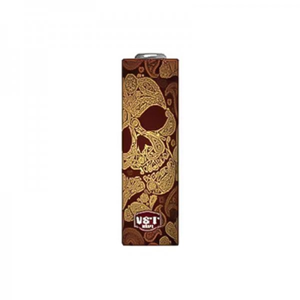 Wraps for 18650 batteries Brown Skull (5pcs)