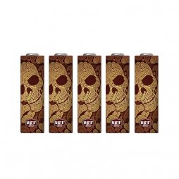 Wraps for 18650 batteries Brown Skull (5pcs) - VST