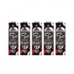 Wraps for 18650 batteries Black Skull (5pcs) - VST