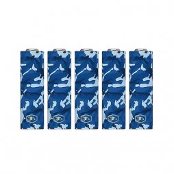 Wraps pour accus 18650 Military Blue (5pcs) - VST