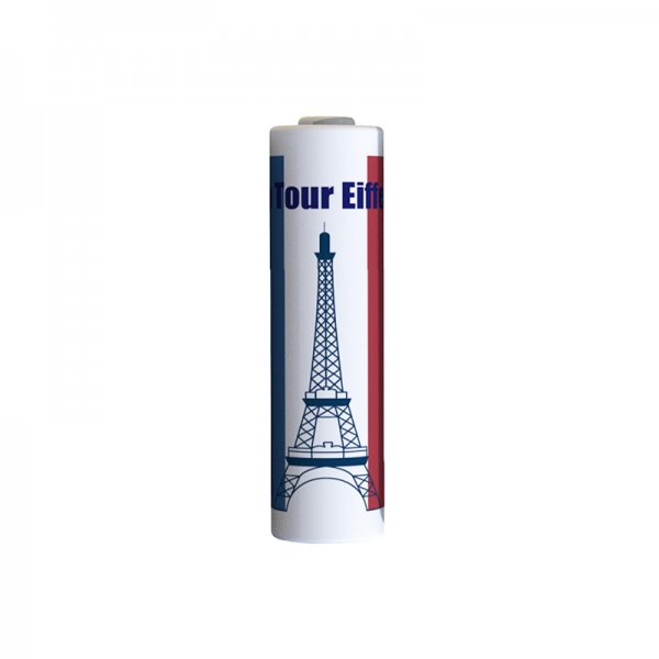 Wraps pour accus 18650 Tour Eiffel (5pcs)