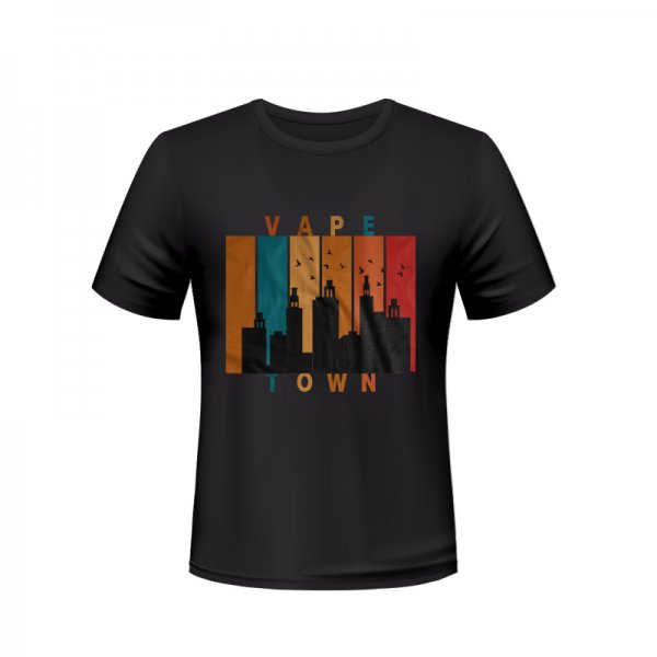 [FID] T-Shirt Vape Town Black