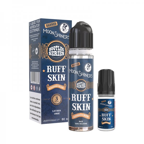 Ruff Skin 0mg 50ml + 1 Booster 10ml - Bootleg Series by MoonShiners