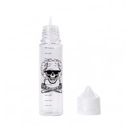 Bouteille graduée 60ml Bob Skull