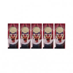 Wraps pour accus 18650 (5pcs) Clown