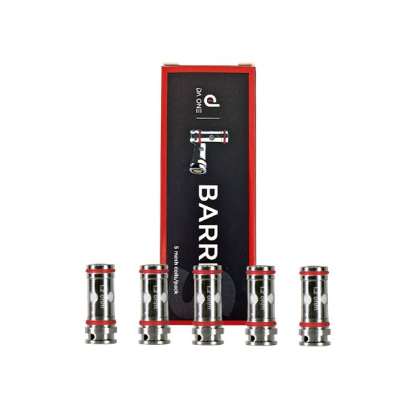 Coils Barrel S 1.0/1.2ohm (5pcs) - Da One Tech