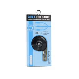 Câble USB 3 En 1