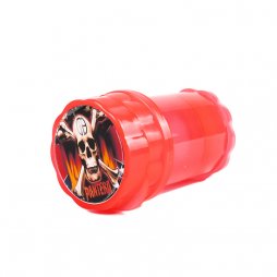 Grinder Plastic Decal Smoke