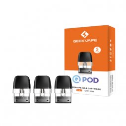 Cartridges Q series 2ml 0.6/0.8/1.2Ω (3pcs) - Geekvape