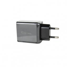 Adaptater Wall/USB & USB Type-C 20W 5V Fast Charge 3.0 - BK383