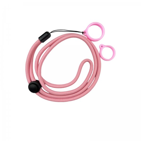 Lanière Réglable Avec Anneau Silicone Pink (1pcs)