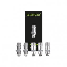 Résistances Serie VT C07 0.7ohm & C18 1.8ohm (5pcs) - Genericoil