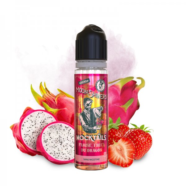 Fraise Fruit Du Dragon 0mg 50ml - Mocktails by MoonShiners