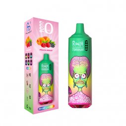 Tornado 9000 0mg 600mAh Peach Berry - Fumot