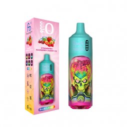 Tornado 9000 0mg 600mAh Strawberry Raspberry Cherry Ice - Fumot