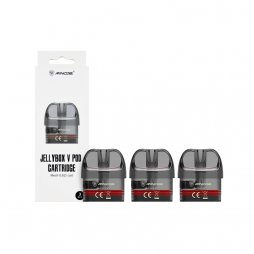 Cartouche Jellybox V 3ml 0.8/1.0ohm (3pcs) - Rincoe