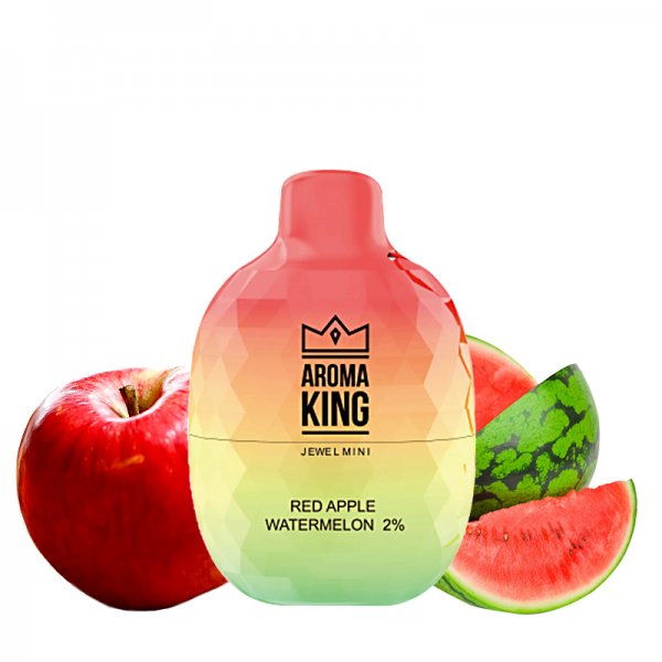 [Destock] Puff Jewel Mini 600 Red Apple Watermelon 20mg - Aroma King