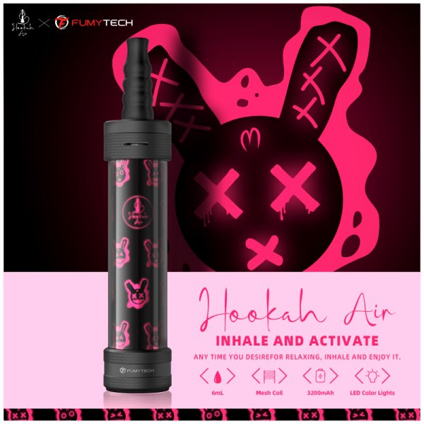 E-Chicha Portable Hookah Air 6ml 3200mAh Rabbit - Fumytech