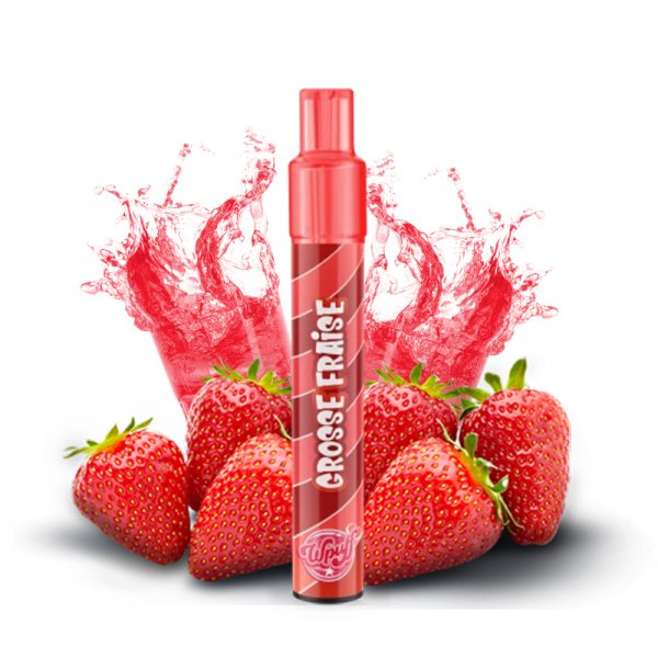 Grosse Fraise 800 puffs - Wpuff 2.0 by Liquidéo