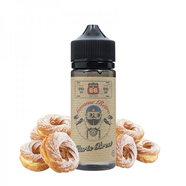 Paris Brest 0mg 100ml - Retro by Juice 66