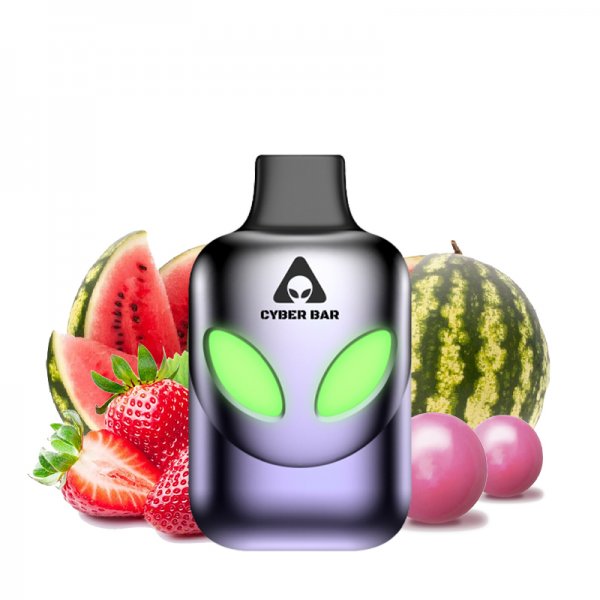 [Destock] Puff AL600  Strawberry Watermelon Bubblegum - Cyber Bar