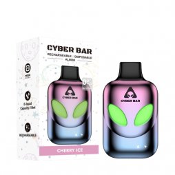 Puff AL8000 Cherry Ice 0mg 10ml - Cyber Bar