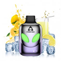 Puff AL8000 Lemonade Ice 0mg 10ml - Cyber Bar