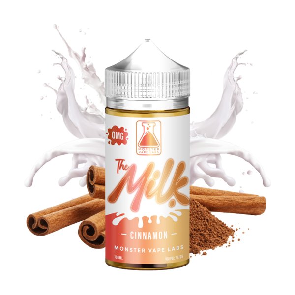 Cinnamon 0mg 100ml - The Milk by Monster Vape Labs