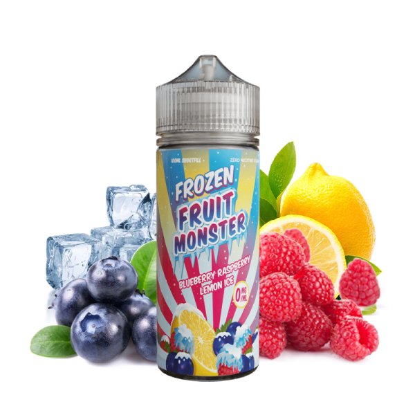 Blueberry Raspberry Lemon Ice 0mg 100ml - Frozen Fruit Monster by Monster Vape Labs