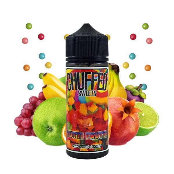 Tutti frutti 0mg 100ml - Chuffed Sweets