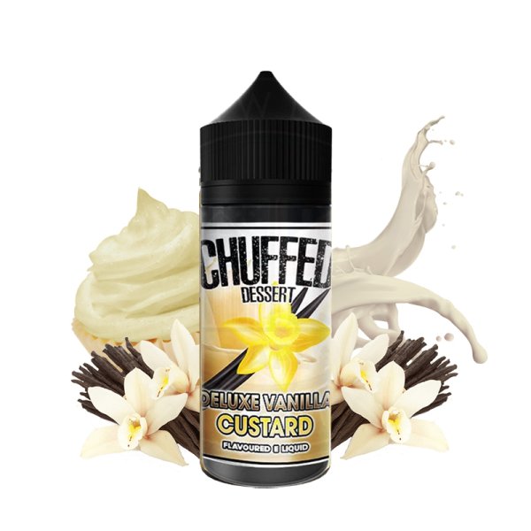 Deluxe Vanilla Custard 0mg 100ml - Chuffed Dessert