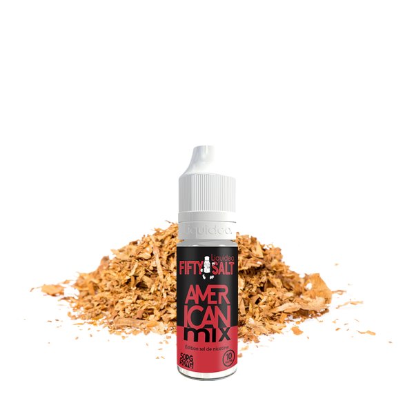 American Mix 10ml - Liquideo FIFTY SALT