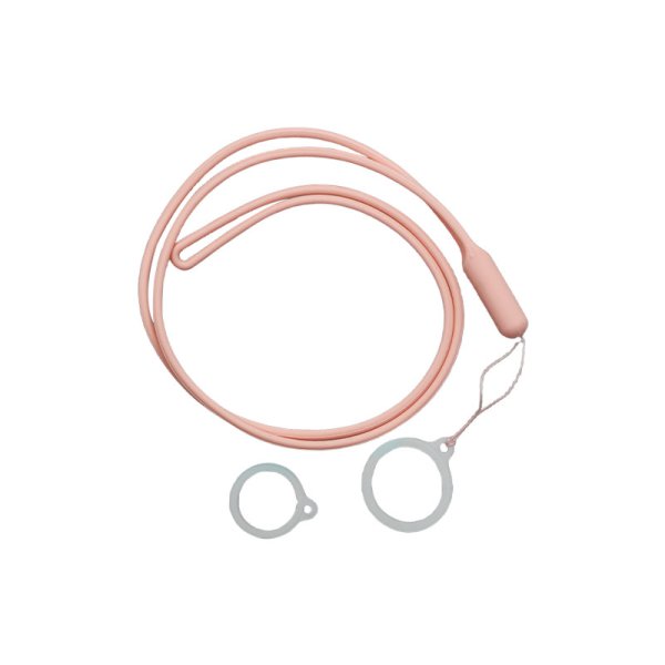 Lanière Réglable Avec Anneau Silicone Pink (1pcs)