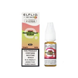 Kiwi Passion Fruit Guava Nic Salt 10ml - Elfliq by Elf Bar